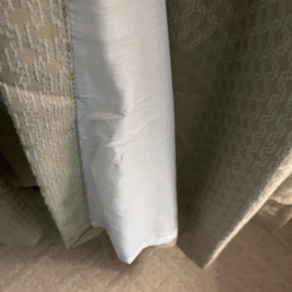 Waterford Neutral Beige Textured Curtain Panel